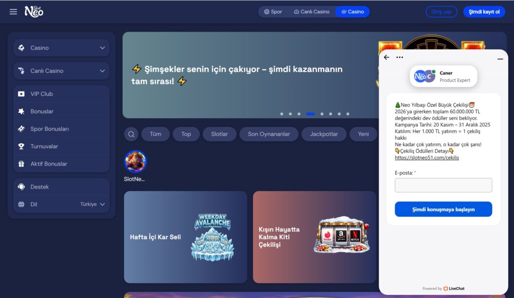 slotneo canlı destek